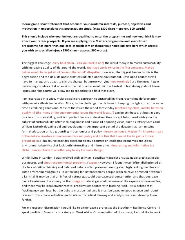 personal statement examples for jobs personal statement examples for job application forms